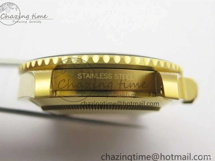 MiroTime 1223 Unisex Submariner 41mm 126618 LB YG EWF Blue Dial on YG Bracelet A 2615